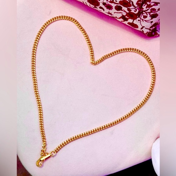 18k Gold Plated Wallet Crossbody Chain - Picture 1 of 3